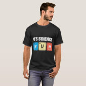 It's Science Bruh - Funny Chemistry Periodic Table T-shirt (Voorkant volledig)