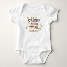 It's S'more Fun to Be One Kids 1st Birthday Romper