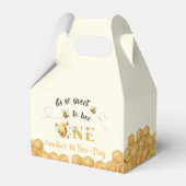 It's So Sweet To Bee 1st Birthday Bedankdoosjes (Voorkant Zijde)