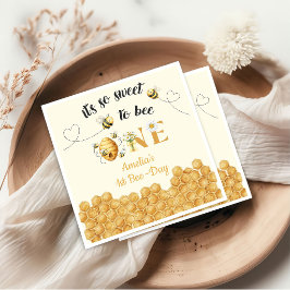 It's So Sweet To Bee 1st Birthday Servet