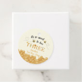 It's So Sweet To Bee 3rd Birthday Bedankjes Labels (In situ)