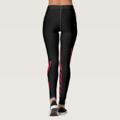 It's Summer, Sun and  Beach Time   Design   Leggin Leggings (Achterkant)