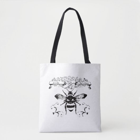 It's the bee's knees tote bag (Voorkant)