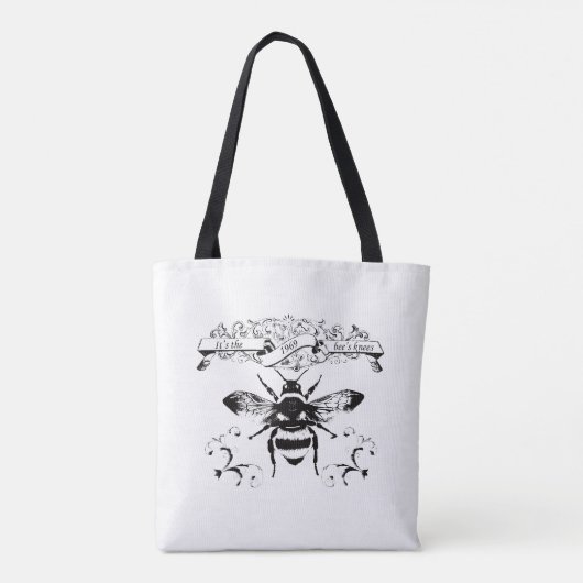It's the bee's knees tote bag (Achterkant)