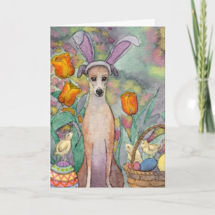 It's the Easter slim dog! Easter Card Feestdagen Kaart