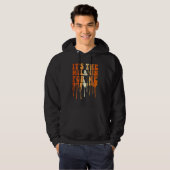 It's The Melanin For Me Melanated Black History Mo Hoodie (Voorkant volledig)