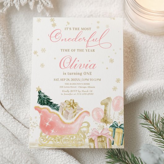 It's The Most Onederful Time of the Year Birthday Kaart