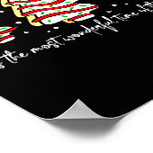 It's The Most Wonderful Time Of The Year Christmas Poster (Hoek)