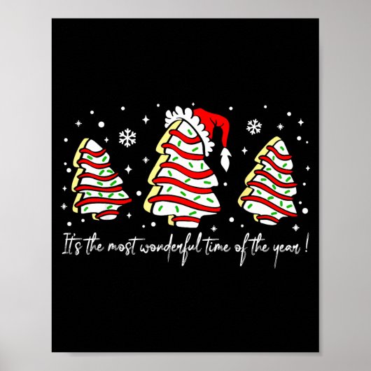 It's The Most Wonderful Time Of The Year Christmas Poster (Voorkant)