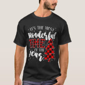 Its The Most Wonderful Time Of The Year Christmas  T-shirt (Voorkant)
