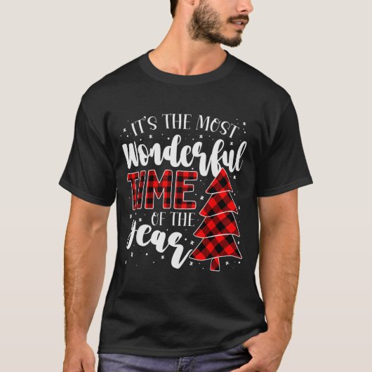 Its The Most Wonderful Time Of The Year Christmas  T-shirt (Voorkant)