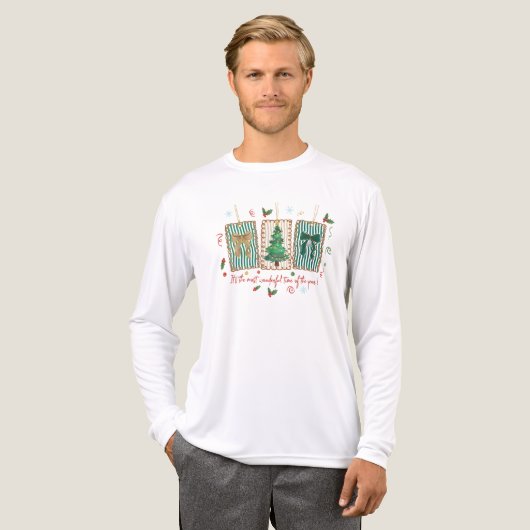 It's the most wonderful time of the year Coquette Tri-Blend Shirt (Voorkant)