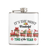 It's The Most Wonderful Time Of The Year Heupfles (Voorkant)