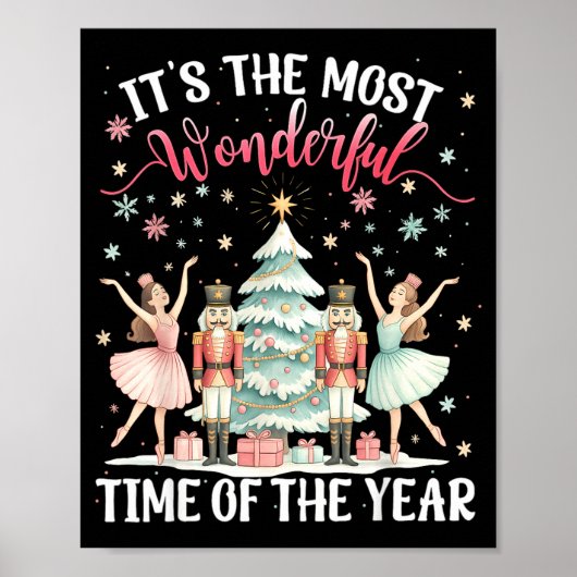 It's The Most Wonderful Time Of The Year Nutcracke Poster (Voorkant)