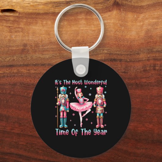 It's The Most Wonderful Time Of The Year Nutcracke Sleutelhanger (Voorkant)