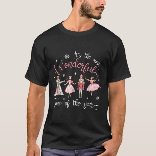 It's The Most Wonderful Time Of The Year Nutcracke T-shirt (Voorkant)