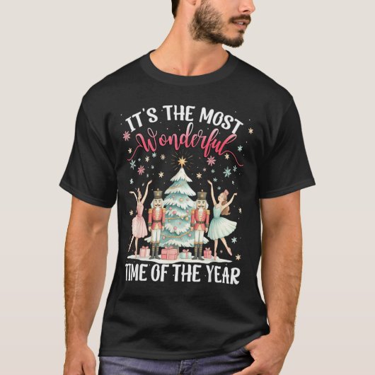 It's The Most Wonderful Time Of The Year Nutcracke T-shirt (Voorkant)