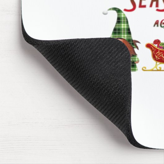 Its The Season Again Christmas Gnome Muismat (Hoek)