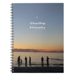 "It's The Small Things That Bring Great Joy" Notitieboek