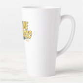 It's Time to Moto Dirt Bike Latte Mug Latte Mok (Rechts)