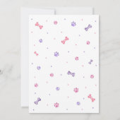 It's Time to Paw-ty Party Animals Kids Birthday Kaart (Achterkant)