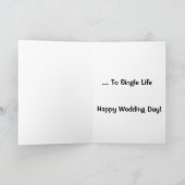 It's Time To Wave Goodbye To Single Life Kaart (Binnen)