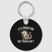 It's Trash Can Not Trash Can't Ossum Fun Sleutelhanger (Voorkant)