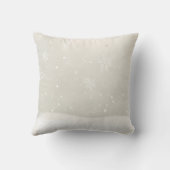 Its Twins Penguin Baby Shower Winter Wonderland Kussen (Achterkant)