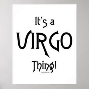 It's Virgo Thing! Poster