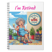 It's Wine O'Clock Notitieboek (Voorkant)