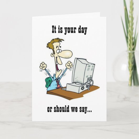 IT'S YOUR LAST DAY! HAPPY **RETIREMENT** KAART (Voorkant)