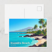 Itsandra Beach Moroni Comoren Briefkaart (Voorkant / Achterkant)