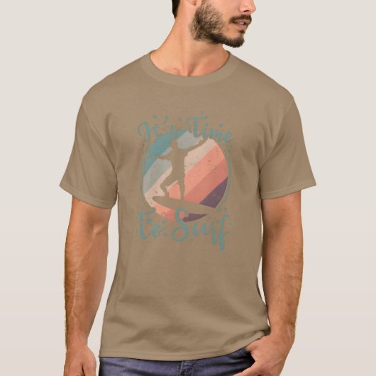 Itsime to Surf Sport Water gift T-shirt (Voorkant)