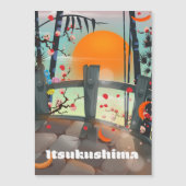 Itsukushima Japanse reisposter (Voorkant)