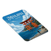 Itsukushima-schrijn Japan Magneet (Rechterzijde)