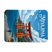 Itsukushima-schrijn Japan Magneet (Horizontaal)