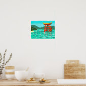 Itsukushima-schrijn Poster (Keuken)