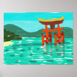 Itsukushima Shrine Poster