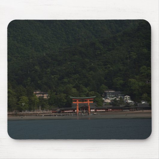 Itsukushima Shrine Torii Mousepad Muismat (Voorkant)