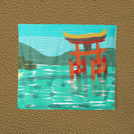 Itsukushima Shrine Wandkleed