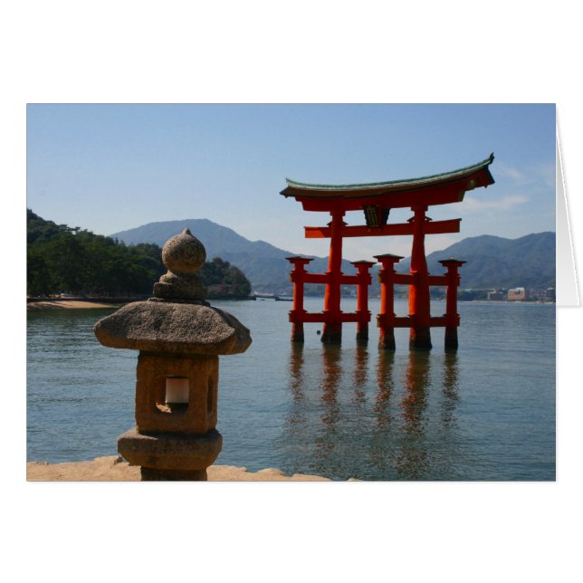 Itsukushima torii (Voorkant Horizontaal)