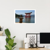 itsukushima torii japan poster (Thuiskantoor)