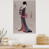 Itsutomi door Eishi Hosoda (1756-1829), Poster (Keuken)