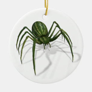 Itsy Bitsy Melon Spider Keramisch Ornament
