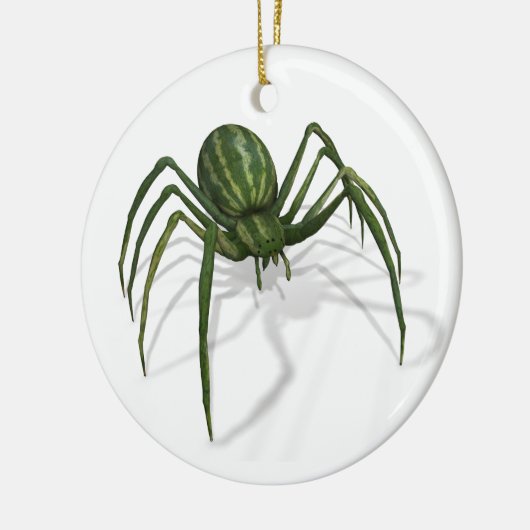 Itsy Bitsy Melon Spider Keramisch Ornament (Links)