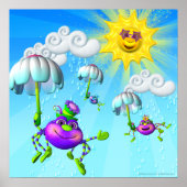 Itsy Bitsy Spider 18x18 Poster (Voorkant)