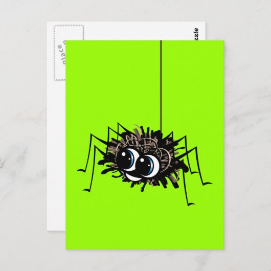 Itsy Bitsy Spider - Briefkaart (Voorkant / Achterkant)