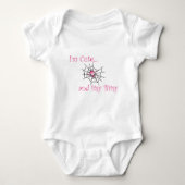 Itsy Bitsy Spider Girl Romper (Voorkant)