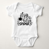 Itsy Bitsy Spider Halloween Romper (Voorkant)