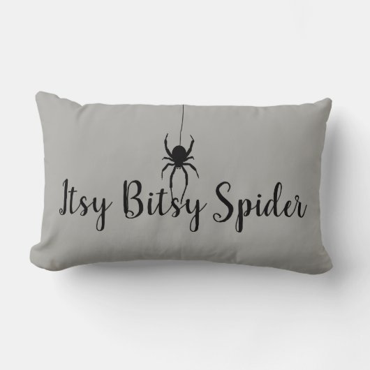 Itsy Bitsy Spider Halloween Sierkussen Kussen (Voorkant)